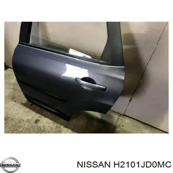 Drzwi tylne lewe Nissan Qashqai I J10