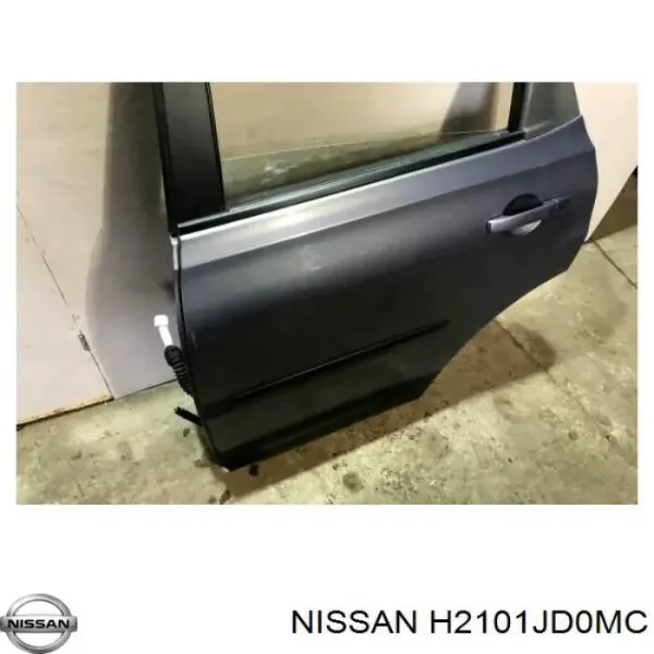 Do koszyka Drzwi tylne lewe Nissan Qashqai 1