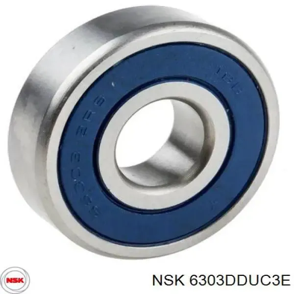 Łożysko alternatora 6303DDUC3E NSK