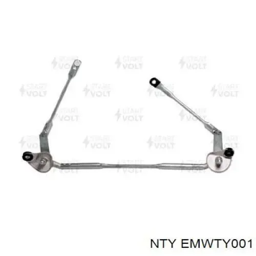 Mechanizm wycieraczek 8125MWP1 Polcar