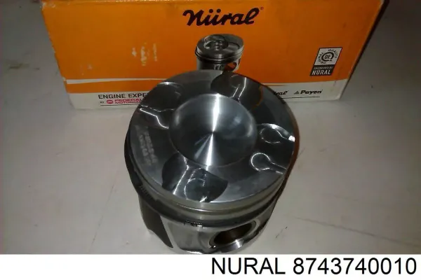 Tłok, komplet do jednego cylindru, STD 8743740010 Nural