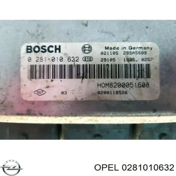 Sterownik silnika do Opel Vivaro A F7
