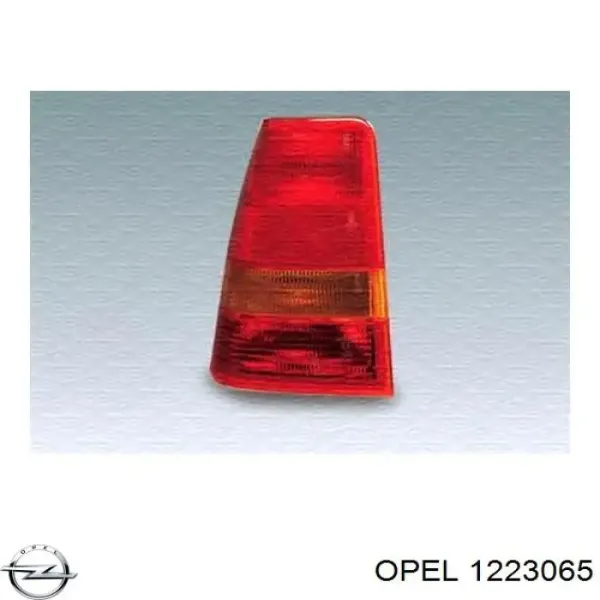 Lampa zespolona tylna prawa Opel Kadett E