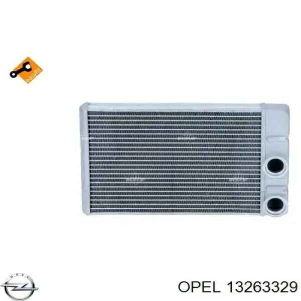 Chłodnica nagrzewnicy (ogrzewacza) 13263329 Opel