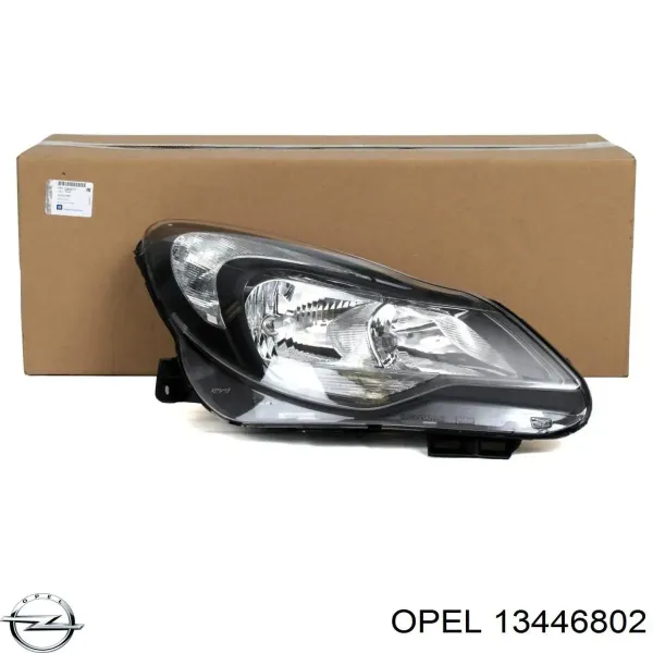 Reflektor prawy 13446802 Opel