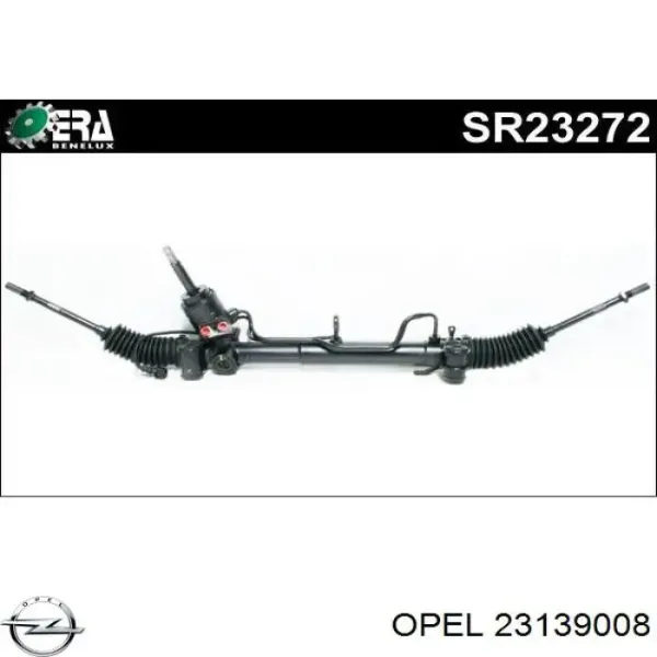 Listwa kierownicza (maglownica) 23139008 General Motors