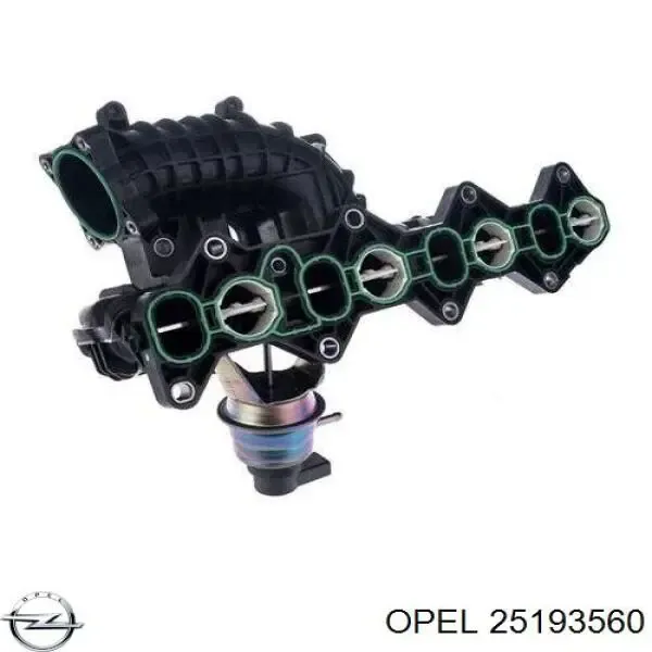 Kolektor ssący 25193560 Opel