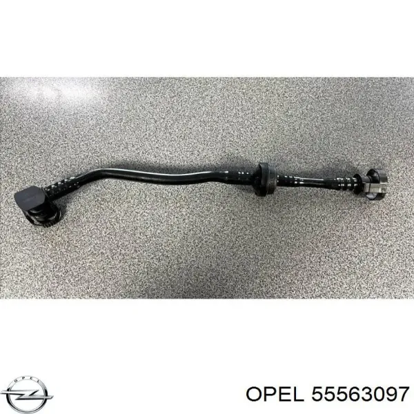 Króciec wentylacji kadłuba (separatora oleju) 55563097 Opel