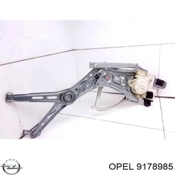 Mechanizm podnoszenia szyby drzwi przednich lewych Opel Vectra C