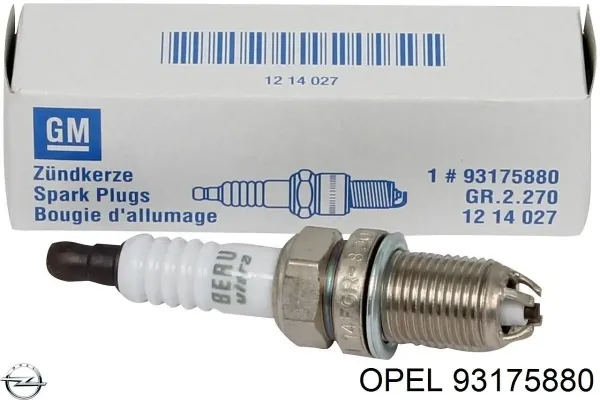 Świeca zapłonowa 93175880 Opel