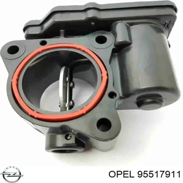 Przepustnica, komplet 95517911 Opel