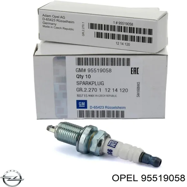Świeca zapłonowa 95519058 Opel