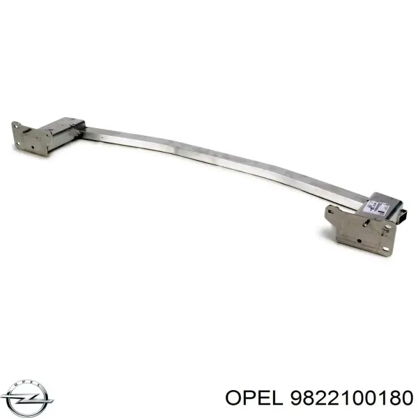 Wzmocnienie zderzaka przedniego 9822100180 Opel
