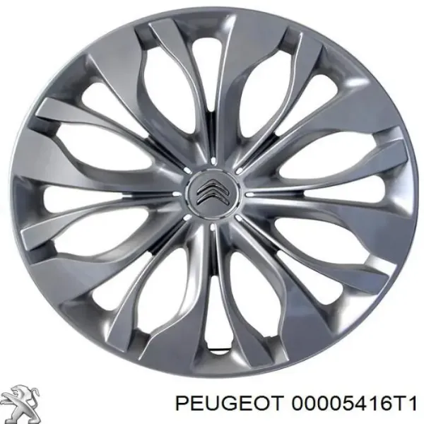 Kołpak do obręczy koła 00005416T1 Peugeot/Citroen