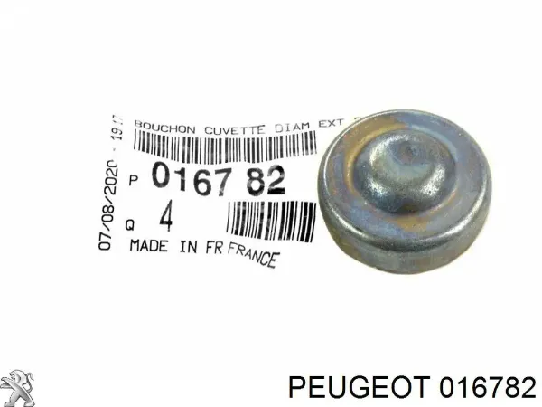  Zaślepka głowicy cylindrów/bloku cylindrów Peugeot 407 SW kombi (6E) (2004 - 2011) SW