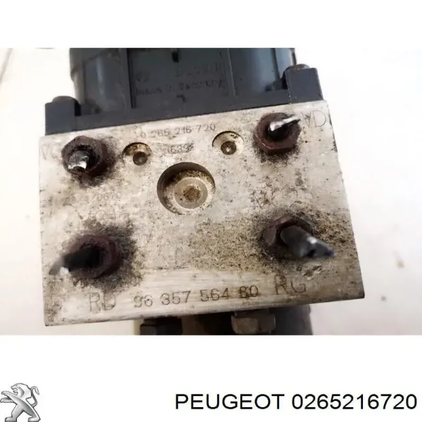  Sterownik ABS  hydrauliczny Citroen Berlingo autobus (MF) (1996 - 2008) 