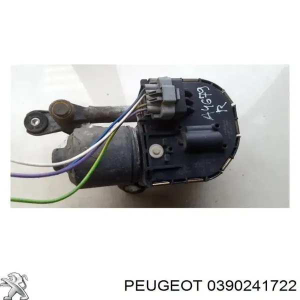  Silniczek wycieraczki szyby przedniej Peugeot 407 SW kombi (6E) (2004 - 2011) SW