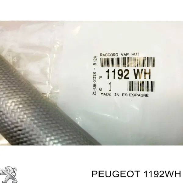 Króciec wentylacji kadłuba (separatora oleju) do Peugeot 407 SW 6E