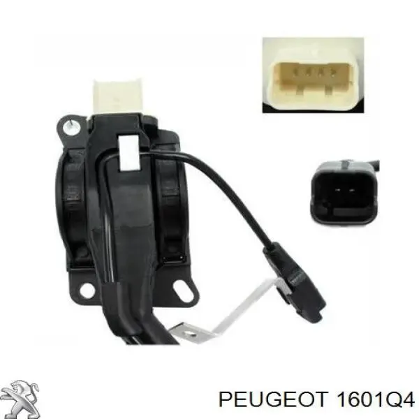 Pedał przyspieszenia (gazu) Peugeot 407 SW 6E
