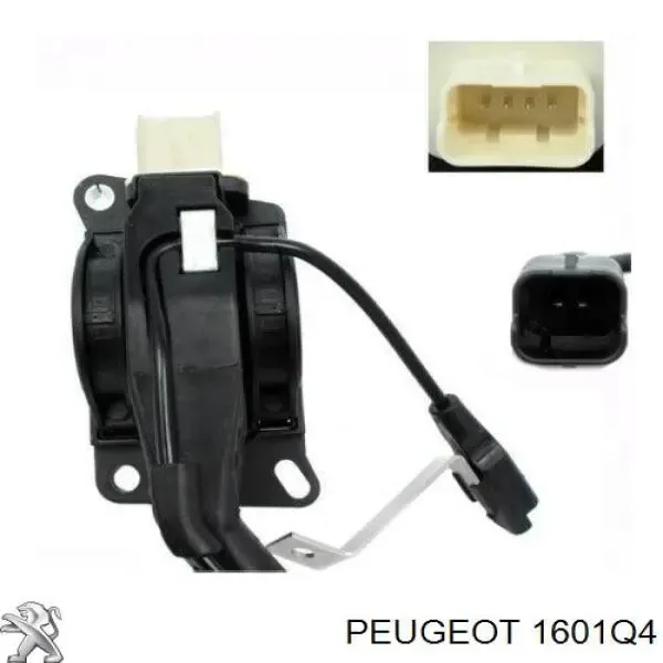  Pedał przyspieszenia (gazu) Peugeot 407 SW kombi (6E) (2004 - 2011) SW