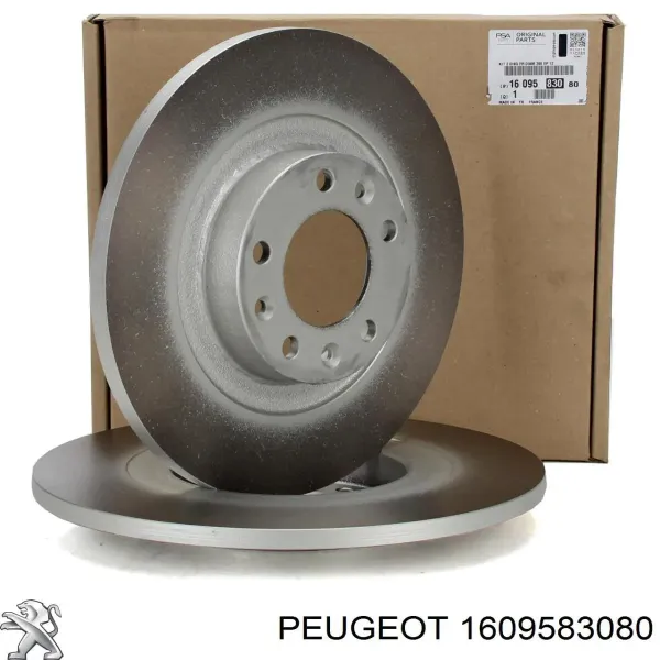 Tarcza hamulcowa tylna 1609583080 Peugeot/Citroen