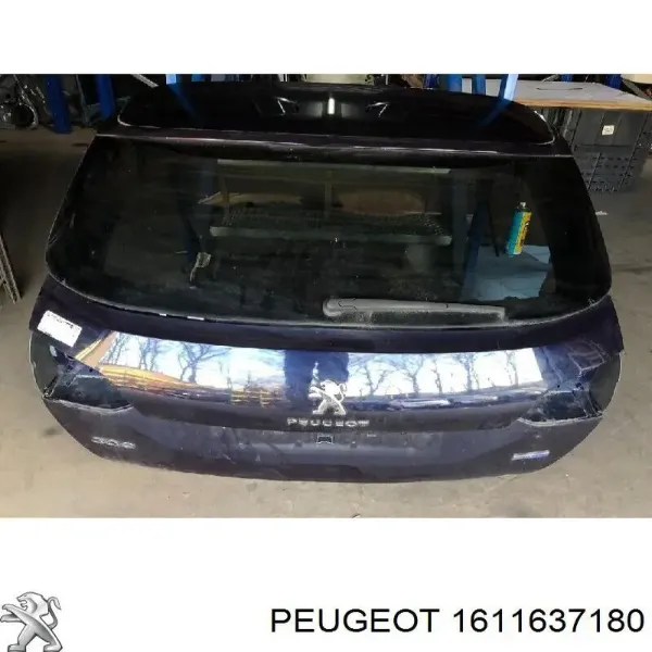 Drzwi tylne (bagażnika 3/5) 1611637180 Peugeot/Citroen