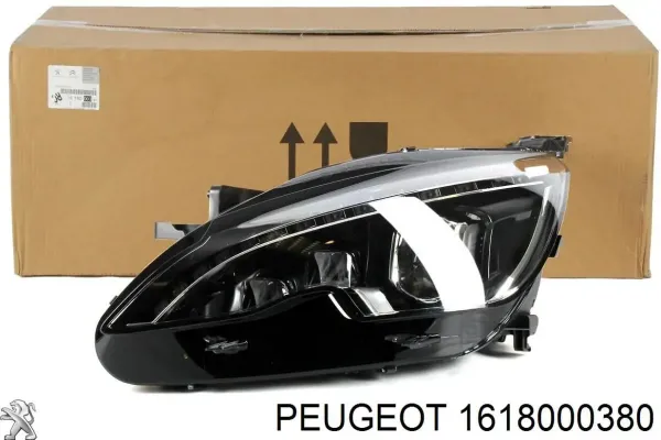 Reflektor lewy 1618000380 Peugeot/Citroen