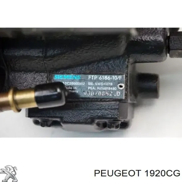  Pompa wtryskowa wysokiego ciśnienia Citroen Berlingo autobus (MF) (1996 - 2008) 