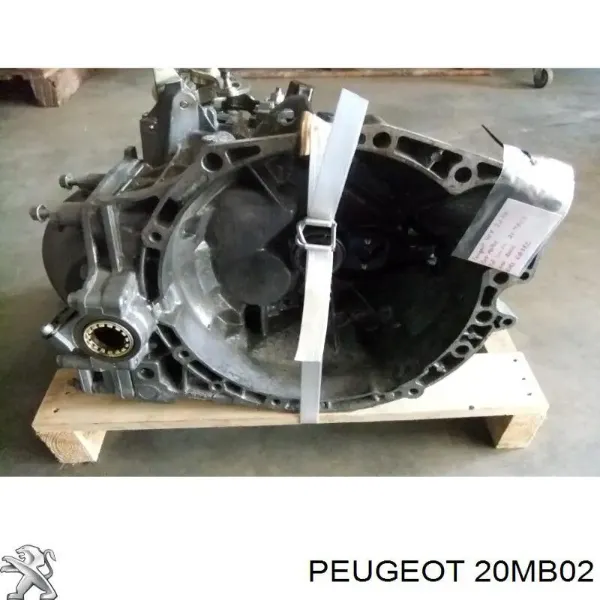 Mechaniczna skrzynia biegów w komplecie Peugeot 407 SW 6E
