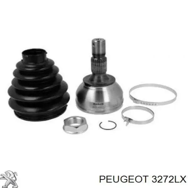 Półoś napędowa przednia lewa 3272LX Peugeot/Citroen