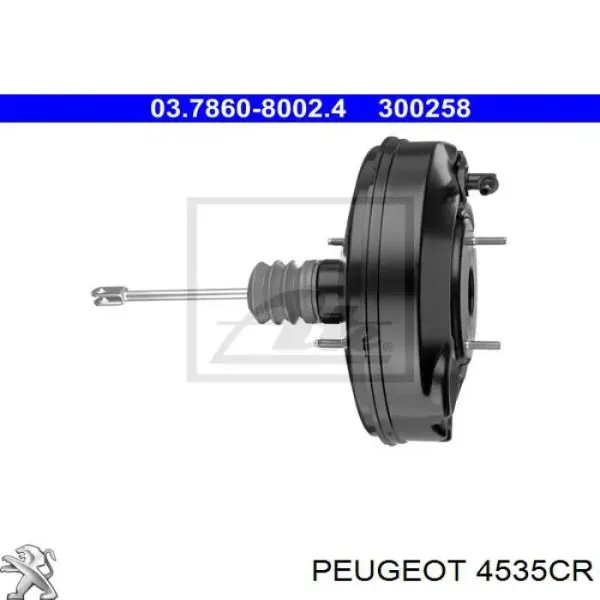 Wzmacniacz próżniowy hamulców Peugeot 407 cena, od