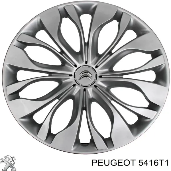 Kołpak do obręczy koła 5416T1 Peugeot/Citroen
