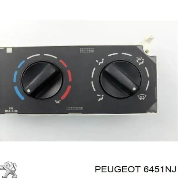 Do koszyka Sterownik trybów ogrzewania/klimatyzacji Citroen Berlingo 