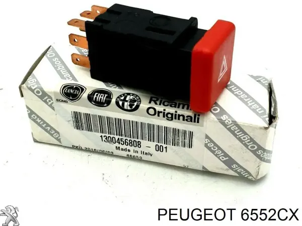 Przycisk włączania światła awaryjnego Peugeot Boxer I