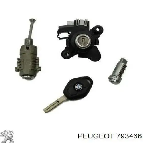  Zamek maski Citroen Berlingo autobus (MF) (1996 - 2008) 