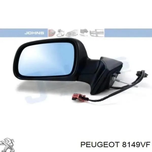 Lusterko wsteczne lewe Peugeot 407 SW 6E