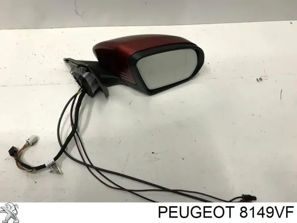 Lusterko wsteczne lewe do Peugeot 407 SW 6E