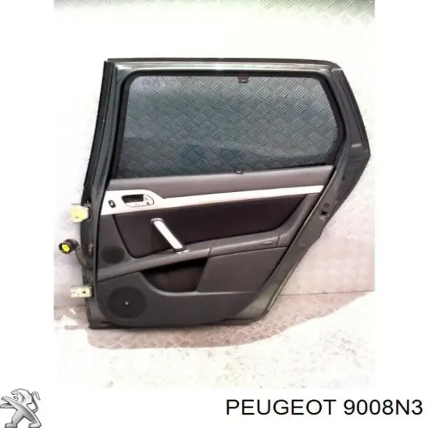 Drzwi tylne prawe Peugeot 407 cena, od