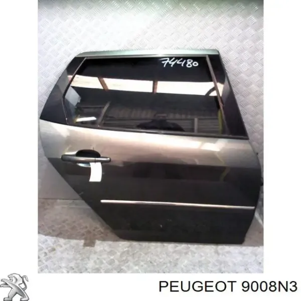 Drzwi tylne prawe do Peugeot 407 SW 6E