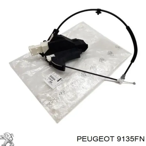 Zamek drzwi przednich lewych Peugeot 407 SW 6E