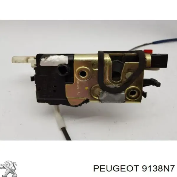  Zamek drzwi tylnych prawych Peugeot 407 SW kombi (6E) (2004 - 2011) SW