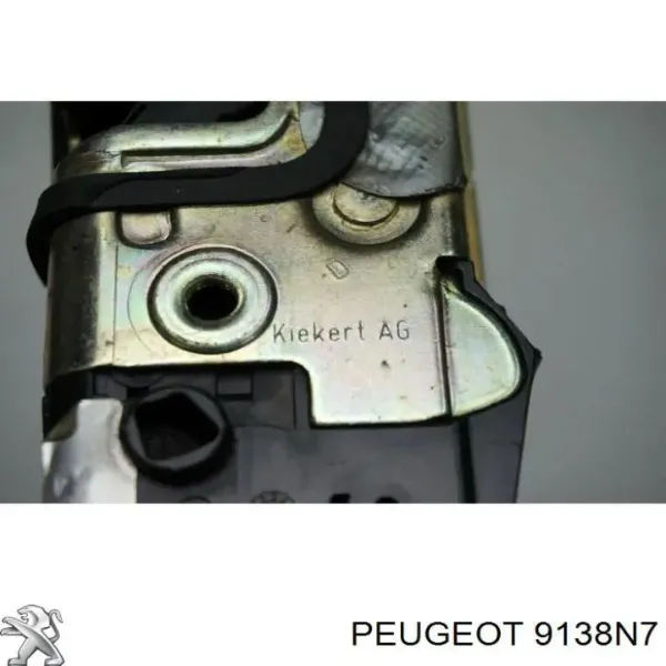 Zamek drzwi tylnych prawych Peugeot 407 SW 6E