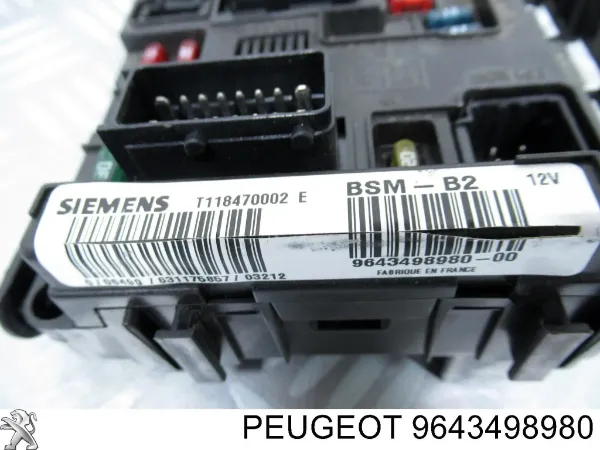 Do koszyka Skrzynka bezpieczników Citroen Berlingo 