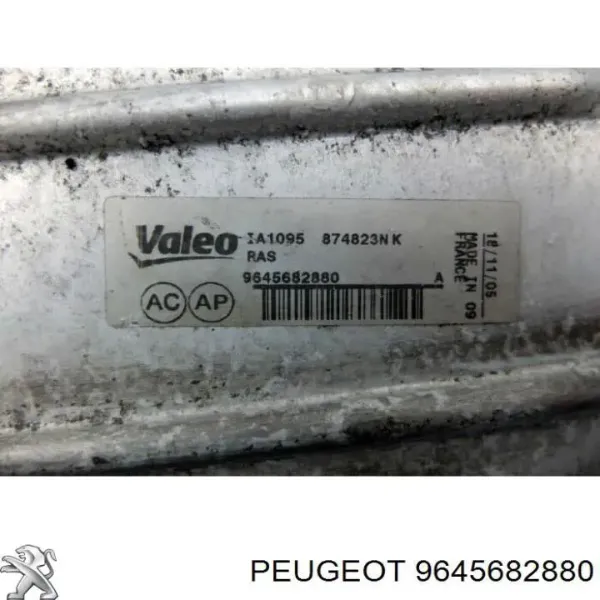 Chłodnica intercoolera do Peugeot 407 SW 6E