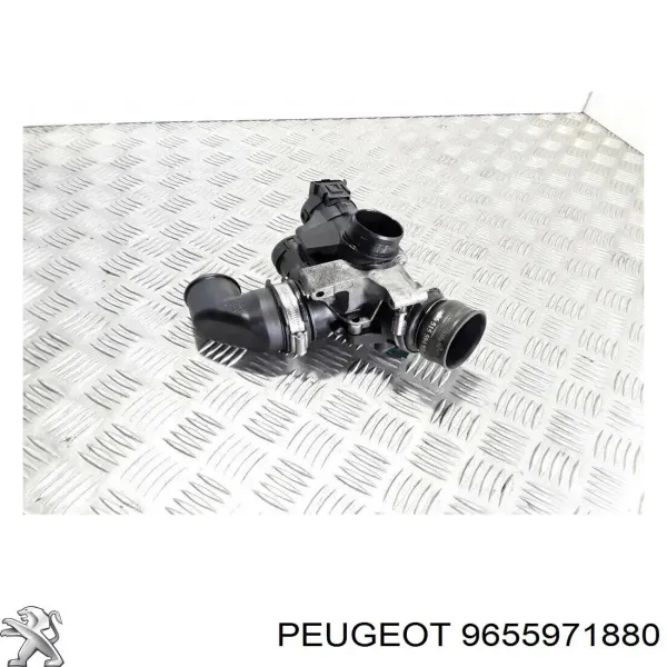 Przepustnica, komplet 9655971880 Peugeot/Citroen