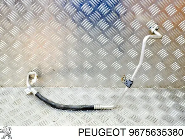 Przewód klimatyzacji, od sprężarki do chłodnicy 9675635380 Peugeot/Citroen