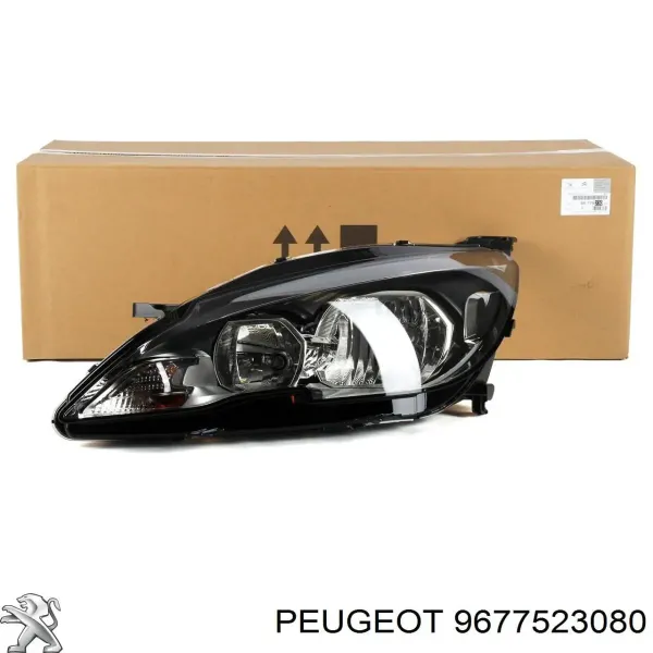 Reflektor lewy 9677523080 Peugeot/Citroen