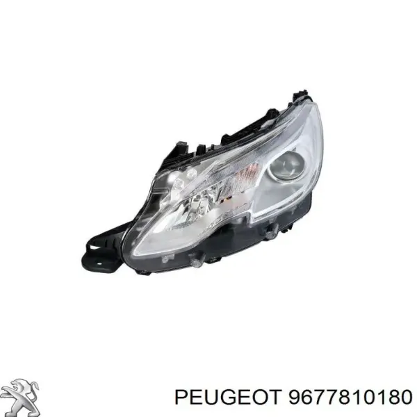 Reflektor lewy 9677810180 Peugeot/Citroen