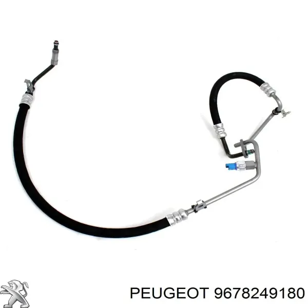 Przewód hydraulicznego układu wspomagania wysokiego ciśnienia, od pompy do maglownicy (mechanizmu) do Citroen Berlingo  MF