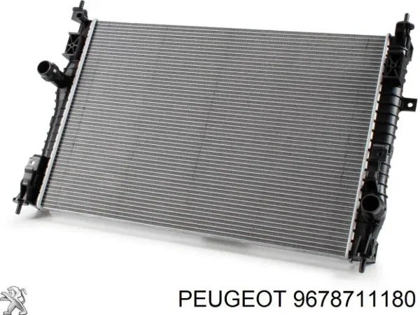 Chłodnica silnika 9678711180 Peugeot/Citroen